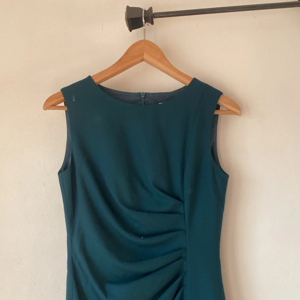MaxMara 2 Wool Ruched Dress - Picture 4 of 12